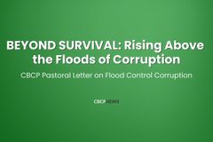 CBCP pastoral letter on flood control corruption