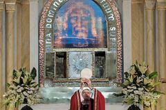 Nuncio urges faithful to see Christ in poor at Holy Face jubilee launch