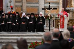 ‘No one can silence their voice’: Pope Leo XIV honors modern martyrs at ecumenical service