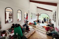 Bicol parishes open churches as shelters ahead of severe storm Opong