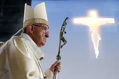 Forgiveness turns evil into good, pope tells Catholics in Geneva