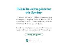 Dioceses sa Bicol Region, magsasagawa ng 2nd collection para sa biktima ng bagyo sa Diocese ng Masbate - VeritasPH