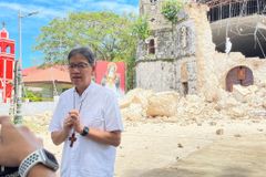 Cebu archbishop appeals for aid after Sta. Rosa de Lima Shrine destroyed in quake