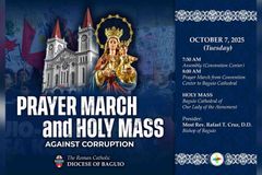 Prayer March at Misa kontra korapsyon, gaganapin sa Baguio - VeritasPH