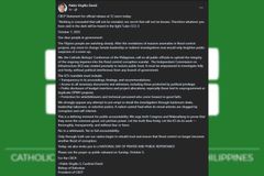 Total transparency sa imbestigasyon ng flood control scam, hiling ng CBCP sa ICI - VeritasPH