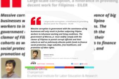Laganap na korapsyon, nagpapahirap sa mga manggagawa - VeritasPH