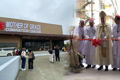 Pagbabasbas sa Caritas Philippines Mother of Grace Convention Center, pinangunahan ng Papal Nuncio at Cardinal David - VeritasPH