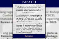 Diocese of Malolos, itinakda tuwing Sunday masses ang “National Cry for Mercy and Renewal” - VeritasPH