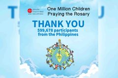 24-bansa, nakiisa sa One Million Children Praying the Rosary 2025 - VeritasPH