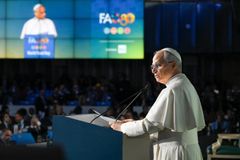 Pope to UN Food and Agriculture Organization: ‘Slogans do not lift people out of poverty’
