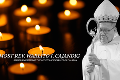 Bishop Cuevas, humiling ng panalangin sa kapayapaan ng kaluluwa ni Bishop Cajandig - VeritasPH