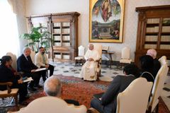 Pope Leo XIV meets clergy abuse survivors at Vatican