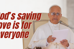 “God’s saving love is for everyone,”- Pope Leo XIV - VeritasPH