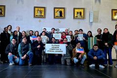 Pinoy students at world’s oldest Catholic university protest corruption in Philippines