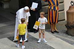Pope reiterates need to respect rights of children, protect them from danger