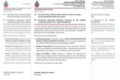 Baguio diocese warns vs group using ‘Roman Catholic’ name