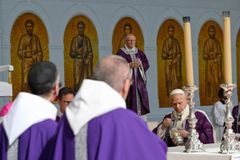 Pope Leo XIV at Monaco stadium Mass: Wars are ‘the result of the idolatry of power and money’