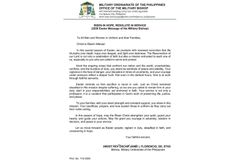 Military Ordinariate, nagbigay pugay sa sandatahang lakas ng Pilipinas - VeritasPH