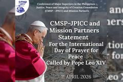 Kapayapaan, hindi matatamo kung walang pagmamalasakit-CMSP-JPICC - VeritasPH