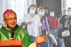 Bishop Evangelista, nakiisa sa mga migranteng Pilipino - VeritasPH