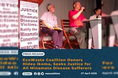 EcoWaste Coalition, nagbigay-pugay sa biktima ng Minamata disease - VeritasPH