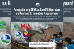Kalikasan-PNE, nanawagang panagutin ang DENR at operator ng Navotas landfill - VeritasPH
