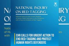 Pagtigil ng red-tagging, panawagan ng CHR - VeritasPH
