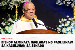 Bishop Alminaza naglabas ng paglilinaw sa kaguluhan sa Senado - VeritasPH