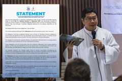 Pari, umalma sa paratang na tumanggap siya ng maleta ng pera sa 18 ex-Marines - VeritasPH