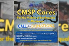 Sambayanang Pilipino, hinimok ng CMSP na tulungan ang earthquake victims sa Mindanao - VeritasPH