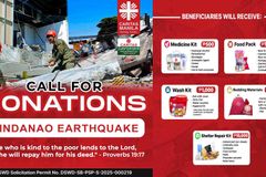 Donation drive sa quake victims sa Mindanao, inilunsad ng Caritas Manila - VeritasPH