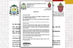 Pagsasagawa ng 2nd collection para sa quake victims, inutos ng Obispo ng Diocese of Lucena - VeritasPH
