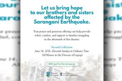 Diocese of Legazpi, tutugon sa pangangailangan ng mga biktima ng lindol - VeritasPH