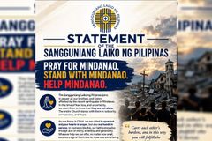 Help Mindanao, panawagan ng SLP sa sambayanang Pilipino - VeritasPH