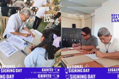 Mga Obispo, nakibahagi sa national signing day para sa people’s initiative - VeritasPH