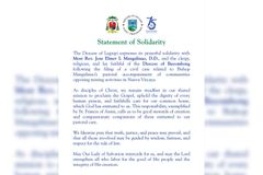 Diocese of Legazpi, naglabas ng statement of support para kay Bishop Mangalinao - VeritasPH