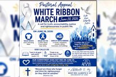 Mananampalataya, hinimok ng arsobispo ng Cebu na makiisa sa White Ribbon movement - VeritasPH