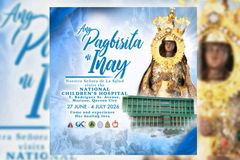 Pilgrim image ni Inay Salud, dadalaw sa National Children Hospital - VeritasPH