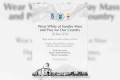 Bishop Baylon, nanawagan sa mananampalataya na magsuot ng puting laso sa June 28 - VeritasPH