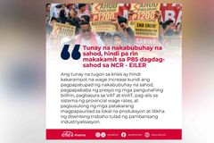 85-pesos na wage hike, hindi sapat - VeritasPH