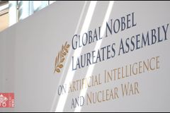 Nobel laureates, experts discuss nuclear war and AI at Borgo Laudato Si