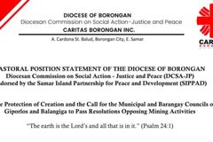 Tutulan ang mining exploration sa Giporlos at Balangiga, panawagan ng Diocese of Borongan sa lokal na pamahalaan - VeritasPH