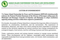 Samar Bishops, nanindigan laban sa mining operation sa Eastern Samar - VeritasPH