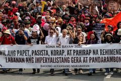 IN PHOTOS: Protest greets Marcos Jr.’s 5th State of the Nation Address