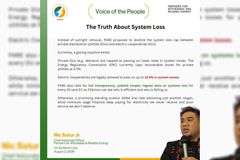 Pagkalugi ng power distributors kapag inalis ang system loss charges, kinontra ng PARE - VeritasPH