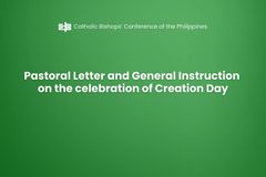 Parokya at komunidad, inatasan ng CBCP na ipagdiwang ang creation day - VeritasPH