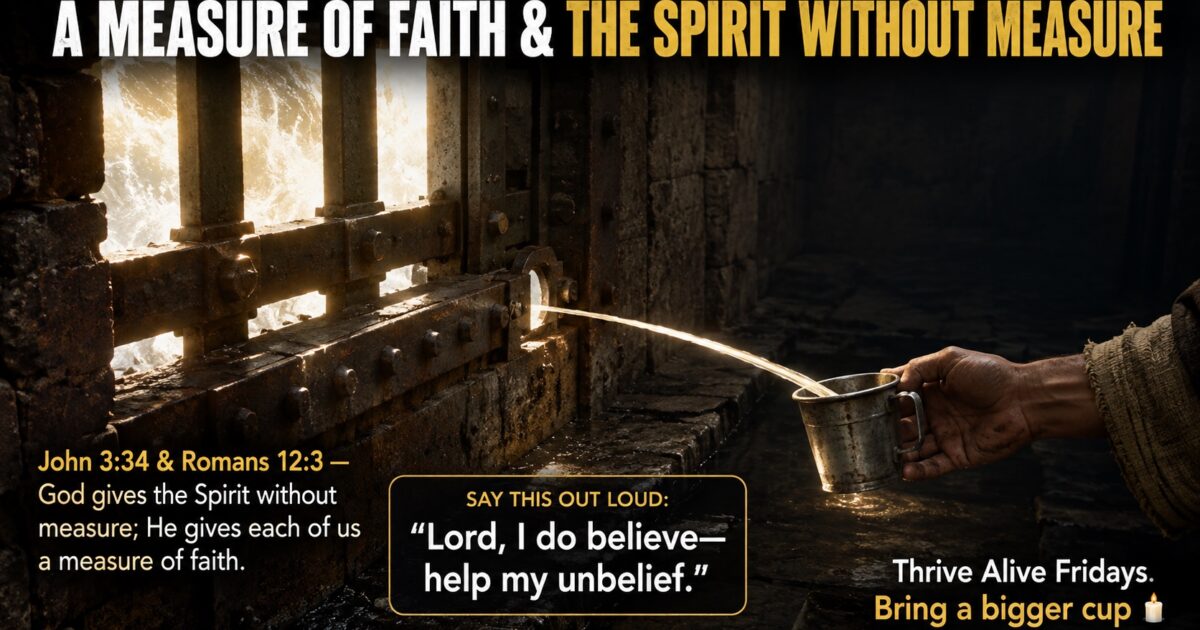 A Measure of Faith & The Spirit Without Measure - Booty and Treasures fer All!