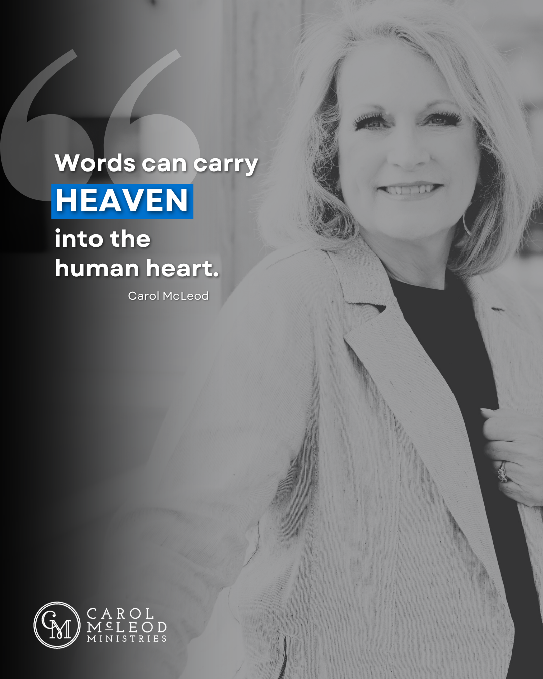 The Power of Words: Why Love Is the Greatest Word of All — Carol McLeod Ministries