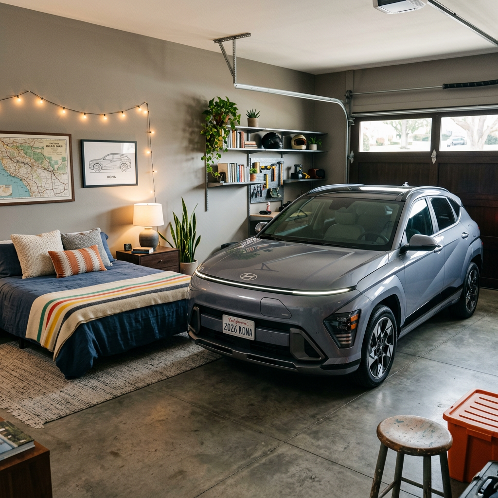 The Garage to Bedroom Makeover