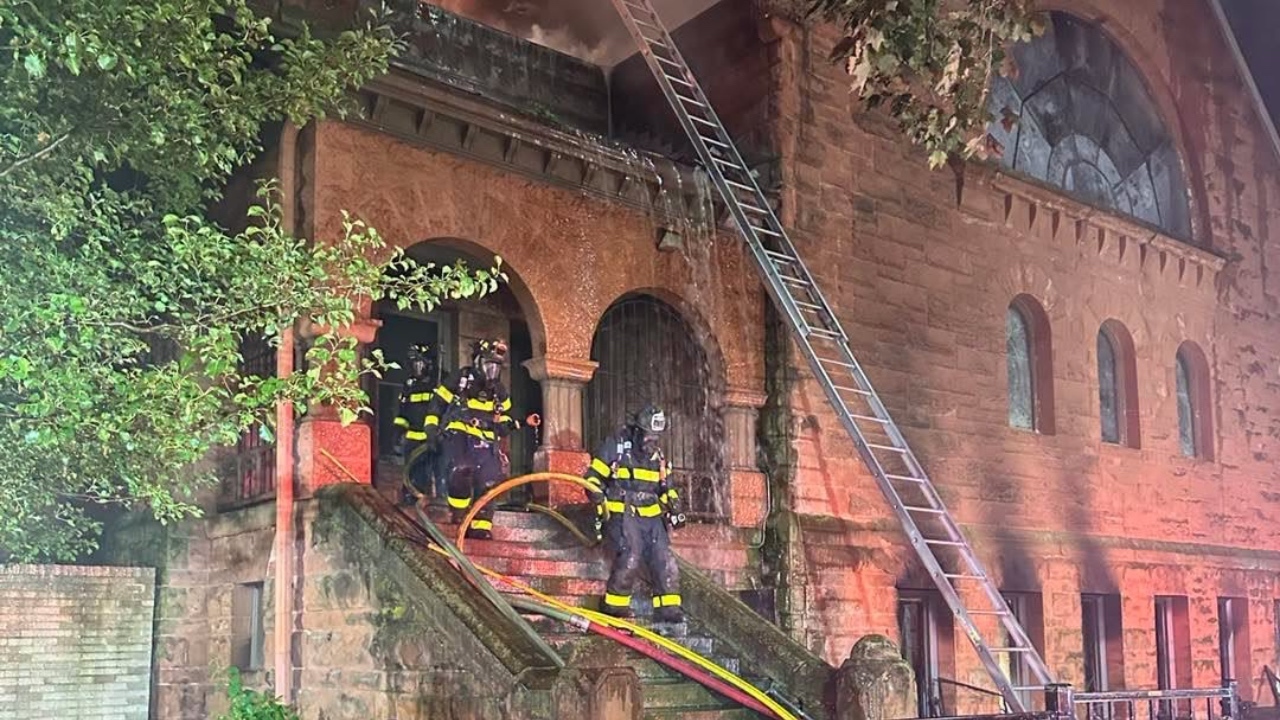 3 firefighters injured battling blaze that destroyed historic Michigan church